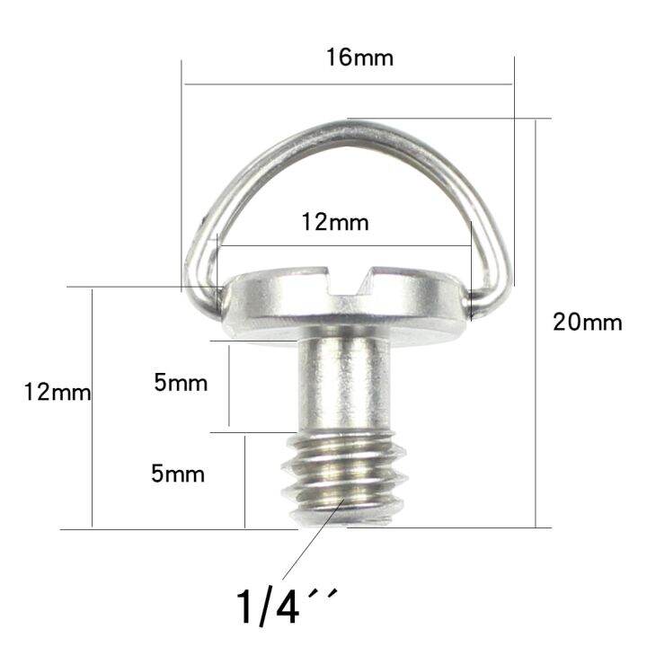 6x-1-4-สกรูขาตั้งกล้อง-d-สแตนเลสแผ่นปล่อยเร็วอุปกรณ์อะแดปเตอร์สำหรับ-dslr-ไฟไม้เซลฟี่ถ่ายรูปสตูดิโอถ่ายภาพ