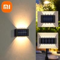 Xiaomi LED Solar Lamps Outdoor LED Light IP65 Waterproof Light Garden Balcony Yard Street Wall Solar Lamp 8/10/12/16 LED Light