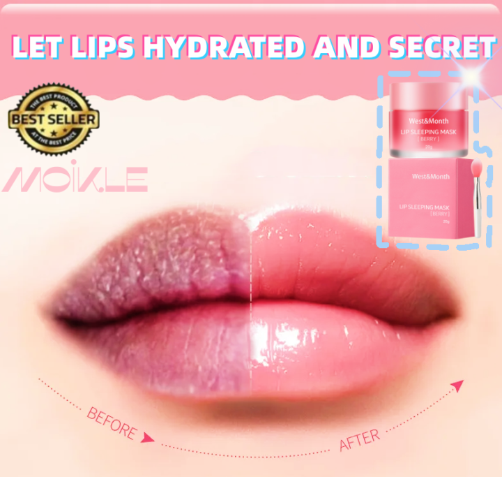Lip Sleeping Mask Night Sleep Maintenance Moistened Lip Balm Lips