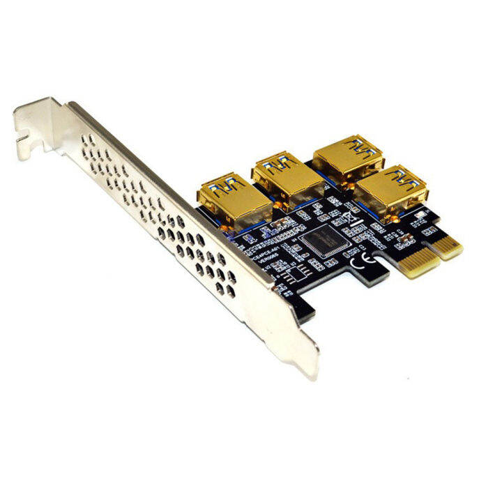 pci-e-อะแดปเตอร์ไรเซอร์1ถึง4pci-e-การ์ดกราฟิก-usb3-0รองรับระบบปฏิบัติการ-windows-xp-7-8-10