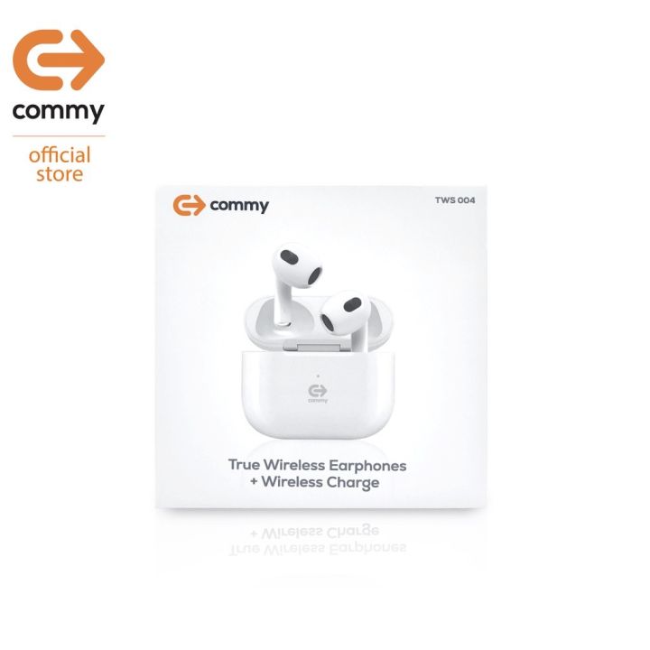 ถูกที่สุด-จัดส่ง24ชม-commy-tws004-หูฟังไร้สาย-เบสแน่น-ไมค์ชัด-bluetooth-v5-3-white-ของเเท้