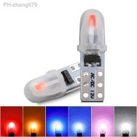 10PCS T5 3014 2 SMD Car Dashboard Lights License Plate Light Reading Instrument Panel Lamp Interior Light No Polarity White 12V