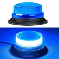 Lampu Strobo Darurat LED BIRU Atap Polisi, Lampu Peringatan Beraya Bahuntuk Kendaraan 12V/24V