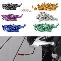 【YF】◕  500pcs 2mm Cable End Caps for Mtb Alloy Brake Wire Terminal Housing Ferrules Crimps Dust Cover