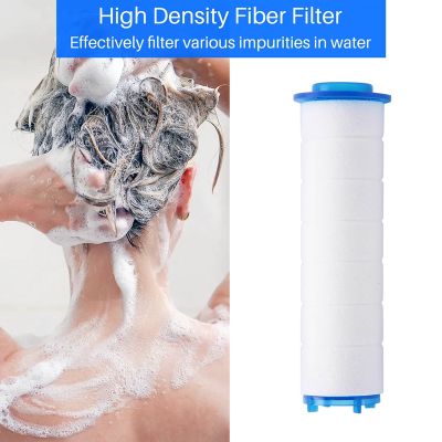 10Pcs Replacement Shower Filter for Hard Water - High Output Shower Water Filter to Remove Chlorine and Fluoride