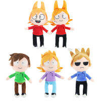 15ชิ้น33เซนติเมตร Eddsworld ของเล่นตุ๊กตา Kawaii อะนิเมะสร้างสรรค์ตุ๊กตาตุ๊กตาน่ารักยัดไส้ของเล่นเด็กตุ๊กตานุ่มตุ๊กตาของขวัญวันเกิด