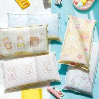 หมอนน้ำ Summer Cartoon Cooling Pillow สำหรับนักเรียน Naps Ice Crystal Gel Filling Pad