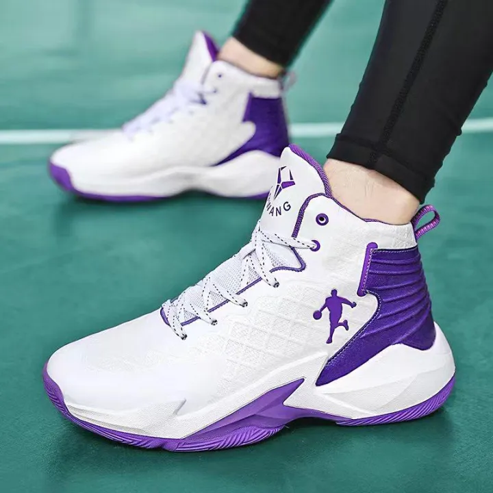 basketball shoes ACG Fashion Sports highcut non slip Korean rubber ...