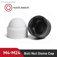 M4 M5 M6 M8 M10 M12 M14 M16 M18 M20 M22 M24 Hexagon Bolt Nut Dome Cap Plastic PE Black White Covers Protection for Bolts Nuts