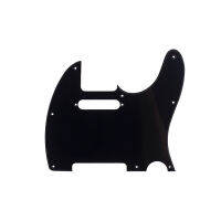 TL กีตาร์ Pickguard 1ชั้นสีดำกีตาร์อุปกรณ์เสริมอะไหล่ e สไตล์กีตาร์ Pickguard อายุสีขาวมุกเครื่องดนตรี