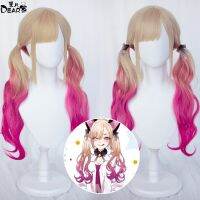 [her son home] change clothes doll fell in love with xi chuan sea dream more cat niang gradient double horsetail cos wig