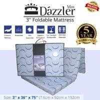 [Free Carry Bag] Dazzler Max Three Fold High-Grade Synthetic Rebond Mattress Tilam Katil (5 Years Warranty) Comfortable