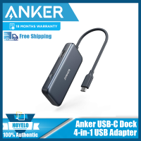 Anker ฮับ USB C,อะแดปเตอร์4-In-1 USB C พร้อม4K USB C เป็น HDMI, 2 USB 3.0พอร์ต,ชาร์จพอร์ตจ่ายไฟ60W