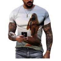 Summer Cool Sexy Beauty Yoga Figure Mens T-shirt 3d Digital Print Hip Hop O Neck Short Sleeve High-quality Quick-drying Shirt