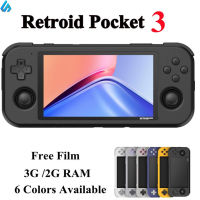 ESTO In Stock Retroid Pocket 3 Android เกมคอนโซลมือถือ Psp/ Ps2 Arcade Retro Rp3เครื่องเล่นเกม