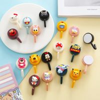 ✒ Key Behind The Door Towel Hook Strong Viscose Paste Free Punching Creative Cartoon Cute Bathroom Wall Sticky