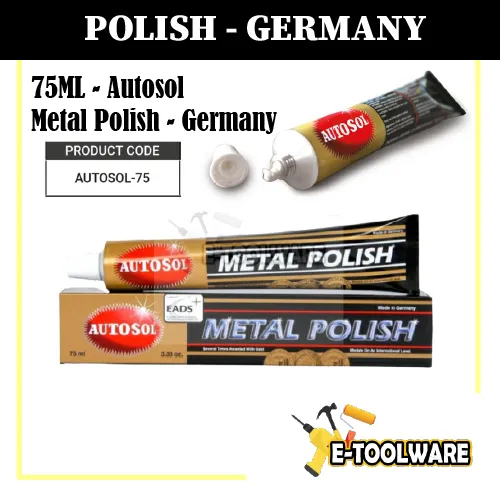 Autosol Metal Polish Rust Remover Chrome Cleaner 75ml Lazada