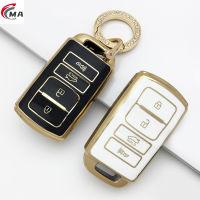 【ในสต็อก MA】NEW TPU Car Key Case Cover Shell Fob สำหรับ KIA Cadenza K9 K7 K-04 Sorento K900และใหม่ K7 Key 2013ปี2016ปี4ปุ่ม