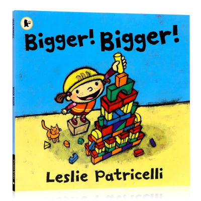 Leslie Patricelli: bigger childrens Enlightenment picture story paperback childrens daily behavior habits training famous Leslie Patricelli