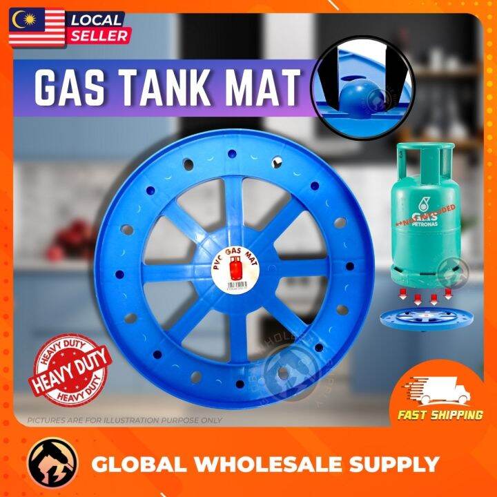 [READY STOCK] PVC Gas Tank Mover Heavy Duty Gas Tank Tray Alas Tong Gas