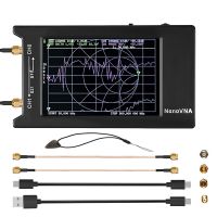 NanoVNA-H4เวกเตอร์ตัววิเคราะห์เครือข่าย10KHz-1.5GHz HF สายอากาศวีเอชเอฟยูเอชเอฟเครื่องวิเคราะห์ Measuringwith LCD กดหน้าจอ Nano VNA