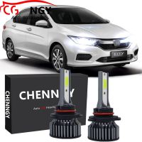 หลอดไฟหน้า LED 6000K 12V-24V 6thGen 2015-2018 สีขาวสว่าง สําหรับ Honda City (GM6) Qty2 รับประกัน 10 เดือน