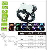 led dog collar pendants cc simon dog harness pet dog harness pet led rechargeable