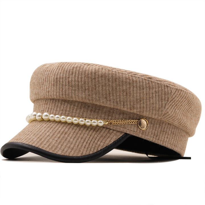 women-girl-pearl-beret-french-artist-warm-winter-beanie-hat-cap-vintage-plain-beret-hats-solid-color-elegant-lady-winter-caps