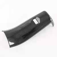 1 Piece Car Carbon Fiber Style Armrest Box Rear Air Vent Frame Trim Cover Sticker Replacement Parts Accessories for BYD Dolphin Atto1 EA1 2022 2023