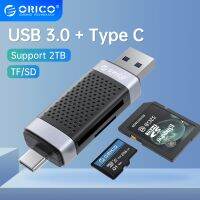 【Xiaohongs keyboard film 】ORICO Type C เครื่องอ่านการ์ด USB3.0แบบพกพา,หน่วยความจำแบบสมาร์ทไปยัง SDHC SDHC MMC อุปกรณ์เสริมสำหรับอะแดปเตอร์คอมพิวเตอร์แล็ปท็อป