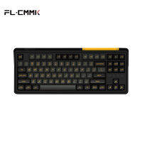 FL.ESPORTS CMK87-SA Single-Mode Mechanical Keyboard 87 Keys Full-Key Hot-Swappable Office Gaming Keyboard Standard 80% Layout