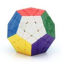 Megaminx 9ซม. ลูกบาศก์มายากลรูปทรงแปลกๆสีดำไม่มีสติกเกอร์พลาสติกสีดำแบบดั้งเดิมปริศนาคดเคี้ยวน้ำแข็งสีแดงของเล่น MF8