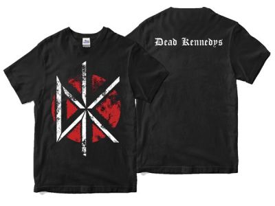 2023 DEAD KENNEDYS Logo Premium tshirt dead kennedys  band punk metal rock ramones Black flag bad religion sonic youth เสื้อยืดแฟชั่น