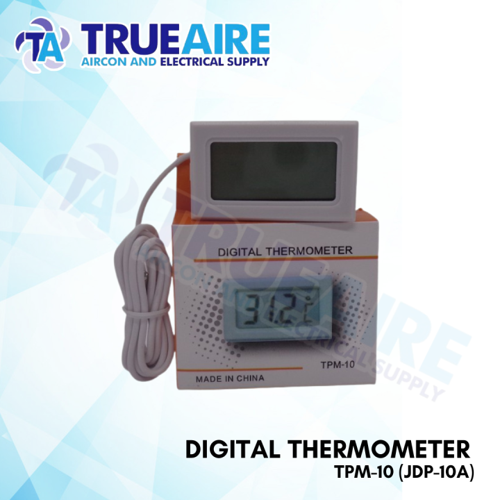 TRUE AIRE DIGITAL THERMOMETER DISPLAY TM2 TPM10 JDP10A Lazada PH