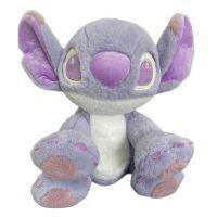 Stitch Plushie ตุ๊กตาสีม่วงลีโลแอนด์สติทช์สำหรับของขวัญสำหรับเด็กวาเลนไทน์ผ้านิ่มพิกซาร์ตุ๊กตาของเล่นยัดไส้