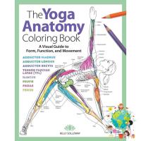 จัดส่งฟรี *** The Yoga Anatomy Coloring Book : A Visual Guide to Form, Function, and Movement (1st CLR CSM)