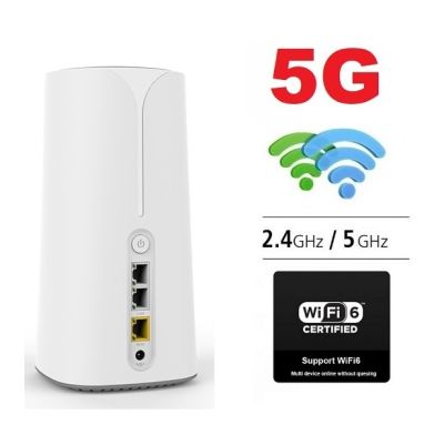 5G CPE PRO SE2 WiFi 6 Mesh Router 2.2Gbps รองรับ 5G 4G 3G AIS,DTAC,TRUE,NT, Intelligent Wireless Access router