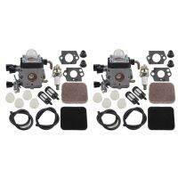 2X FS85 FS80 Carburetor for FS75 FS80R FS85 FS85RX String Trimmer Weedeater C1Q-S97 with Fuel Repower Kit