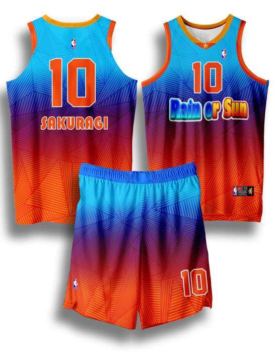 free customize of name and number only BASKETBALL RAIN OR SUN 14 JERSEY