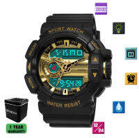 SANDAWATCH นาฬิกาข้อมือผู้ชาย (พร้อมส่ง)  Sport Digital &amp; LED ดูเวลาแบบ Dual Time NEW รุ่น SW599 พร้อมกล่องเหล็กเท่ห์ๆ