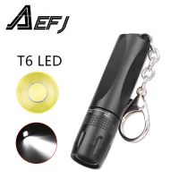 MINI Super bright LED Flashlight Use T6 lamp bead waterproof LED Torch Powered by AA or 14500 battery Suitable for outdoor Rechargeable  Flashlights