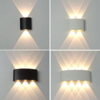 Led Wall Lamp Aluminum Outdoor IP65 Waterproof Up Down Wall Light For Home Stair Bedroom Bedside Bathroom Corridor Lighting