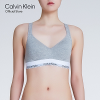 Calvin Klein เสื้อชั้นในผู้หญิง Modern Cotton Bralette รุ่น QF1654 020 สีเทา