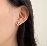 littlegirl gifts- Love Heart Stud Earrings s925