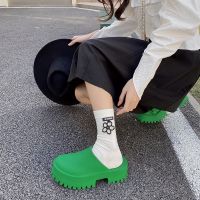 New slippers women thick bottom outside Europe and the States ins tide fashion web celebrity is cool procrastinate leisure baotou shoes big yards