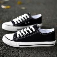 รองเท้าConverse all star คอนเวิร์ส% สีขาว White รองเท้าผ้าใบชาย หญิง รองเท้าแฟชั่นรองเท้าลำลอง No.1 stores