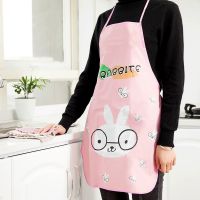 【jw】✕ 1Pcs Apron Wipeable Oil-Proof Cartoon Men And Baking Accessories