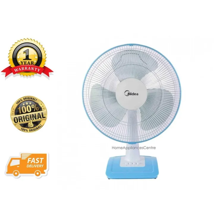 New Midea 16 Table Fan Mf 16ft17nb Super Worth Than 12 Mf 12ft17n Lazada