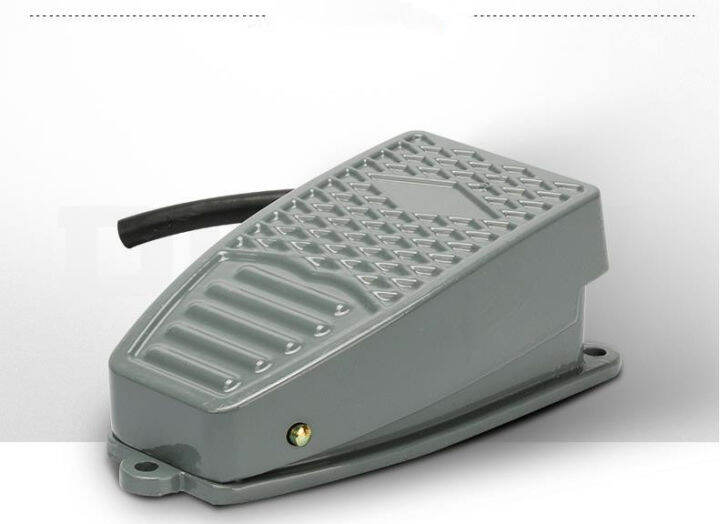 Delixi electric Foot Switch EKW5AB Foot ON Pedal Metal Aluminum Shell