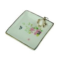 [COD] Factory direct high-quality glazed applique ceramic tray high-end necklace